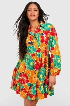 Robe Patineuse Imprimée