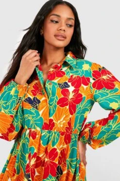 Robe Patineuse Imprimée -BOOHO Kleidung Magasin gzz48138 green xl 3