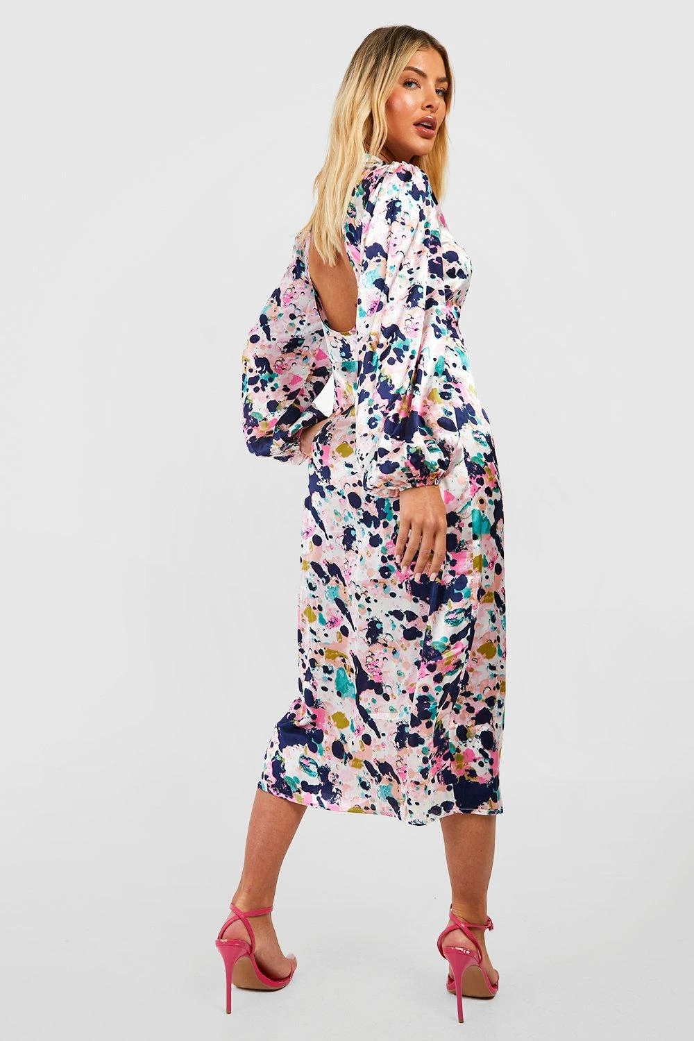 Grande Taille - Robe Mi-longue 4 Grande Taille - Robe Mi-longue – Image 2