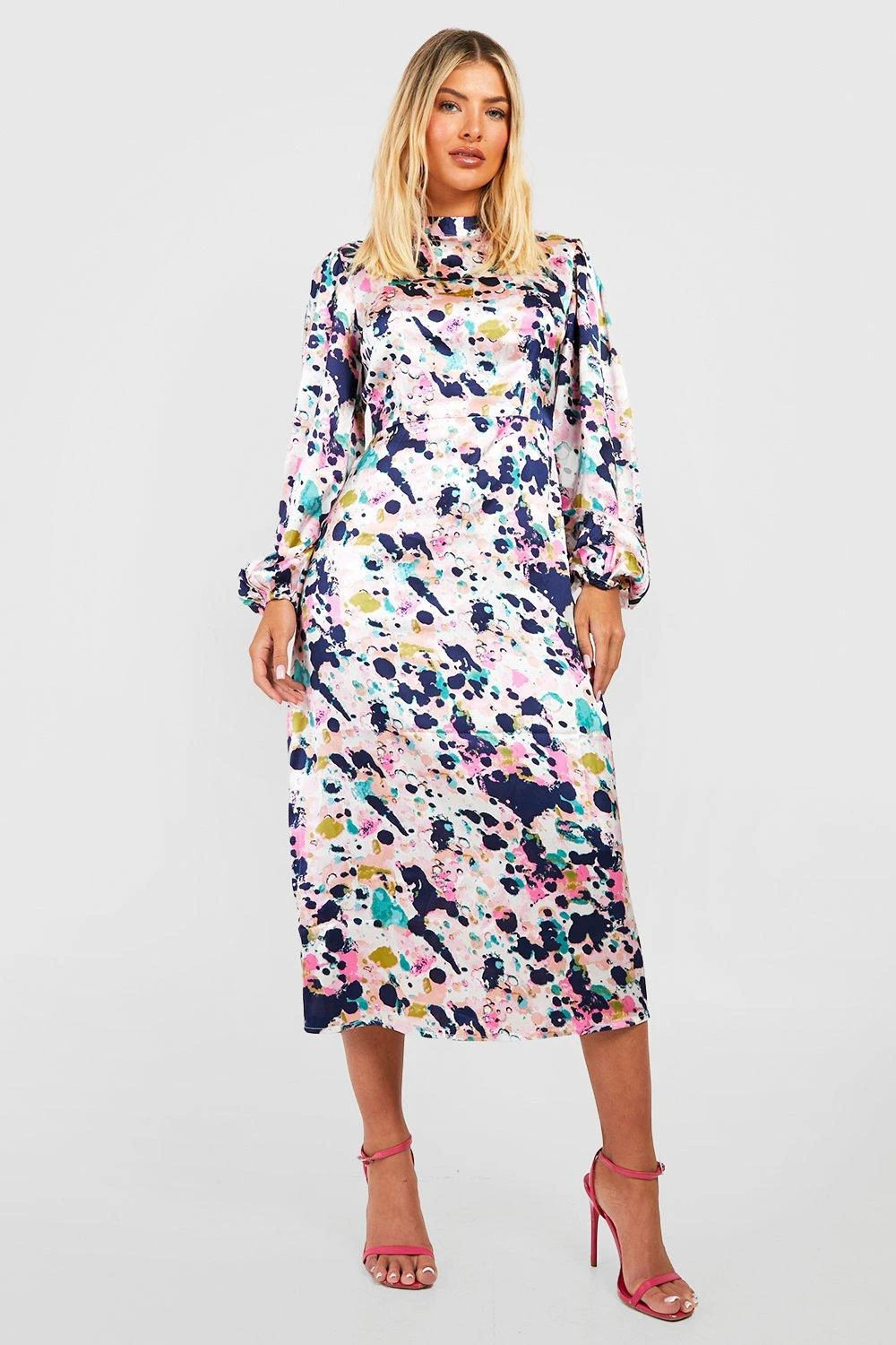 Grande Taille - Robe Mi-longue 5 Grande Taille - Robe Mi-longue – Image 3