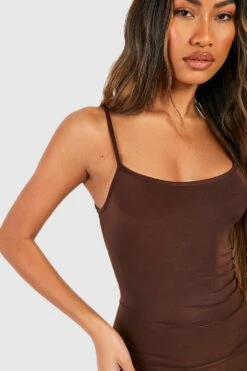 Robe Longue Soyeuse Premium -BOOHO Kleidung Magasin gzz48590 chocolate xl 3