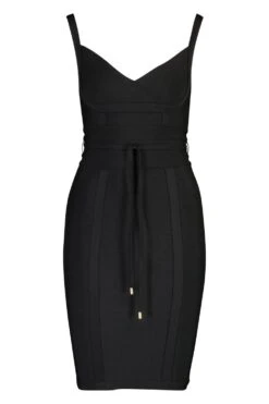 BOOHOO Robe Courte Nouée -BOOHO Kleidung Magasin gzz48603 black xl 2