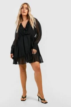 Grande Taille - Robe Vintage -BOOHO Kleidung Magasin gzz49055 black xl 2