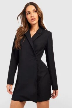 Robe Blazer à épaulettes -BOOHO Kleidung Magasin gzz49332 black xl 2