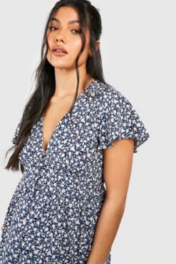 Maternité - Robe De Grossesse Babydoll à Manches Larges 9 Maternité - Robe De Grossesse Babydoll à Manches Larges -BOOHO Kleidung Magasin gzz49498 navy xl 3