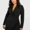 Grande Taille - Robe Blazer -BOOHO Kleidung Magasin gzz49726 black xl
