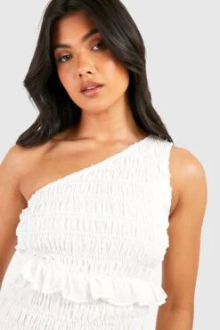 BOOHOO Maternité - Robe De Grossesse Asymétrique En Plumetis 9 BOOHOO Maternité - Robe De Grossesse Asymétrique En Plumetis -BOOHO Kleidung Magasin gzz49823 ivory xl 3