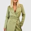 Robe Blazer à Ceinture -BOOHO Kleidung Magasin gzz50480 khaki xl