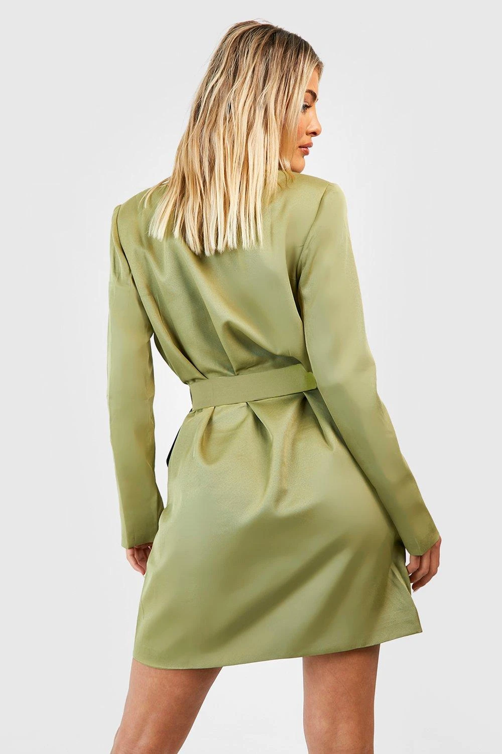 Robe Blazer à Ceinture 4 Robe Blazer à Ceinture – Image 2