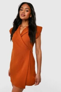 Robe Blazer En Jersey