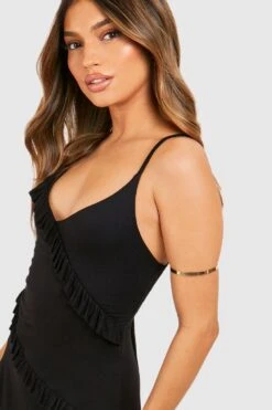 Robe D'été à Volants 9 Robe D'été à Volants -BOOHO Kleidung Magasin gzz51210 black xl 3