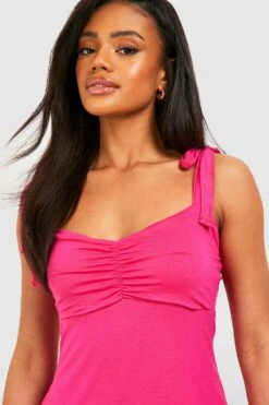 Robe D'été Nouée -BOOHO Kleidung Magasin gzz51211 magenta xl 3