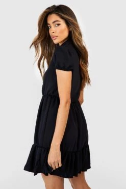 Robe Chemise à Manches Courtes -BOOHO Kleidung Magasin gzz51322 black xl 1