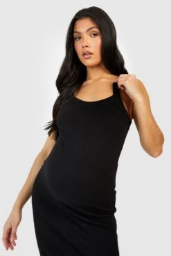 Maternité - Robe De Grossesse Premium -BOOHO Kleidung Magasin gzz51678 black xl 3
