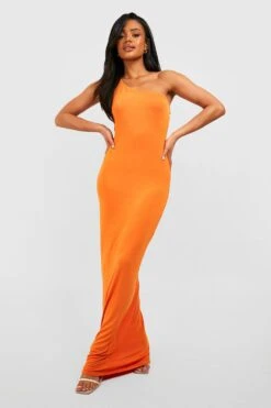 BOOHOO Robe Longue Asymétrique -BOOHO Kleidung Magasin gzz51709 orange xl 2
