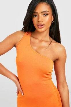 BOOHOO Robe Longue Asymétrique -BOOHO Kleidung Magasin gzz51709 orange xl 3