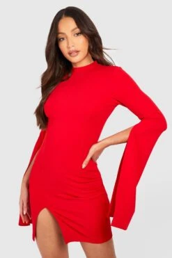 BOOHOO Tall - Robe Cape Fendue 8 BOOHOO Tall - Robe Cape Fendue -BOOHO Kleidung Magasin gzz51779 red xl 2