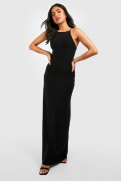 Petite - Robe Longue Soyeuse Dos Nu