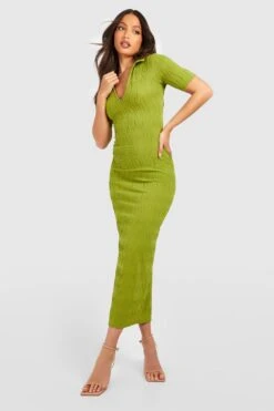 Tall - Robe Mi-longue Texturée