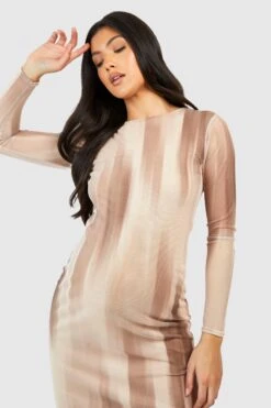 Maternité - Robe De Grossesse Mi-longue En Mesh 9 Maternité - Robe De Grossesse Mi-longue En Mesh -BOOHO Kleidung Magasin gzz52411 stone xl 3