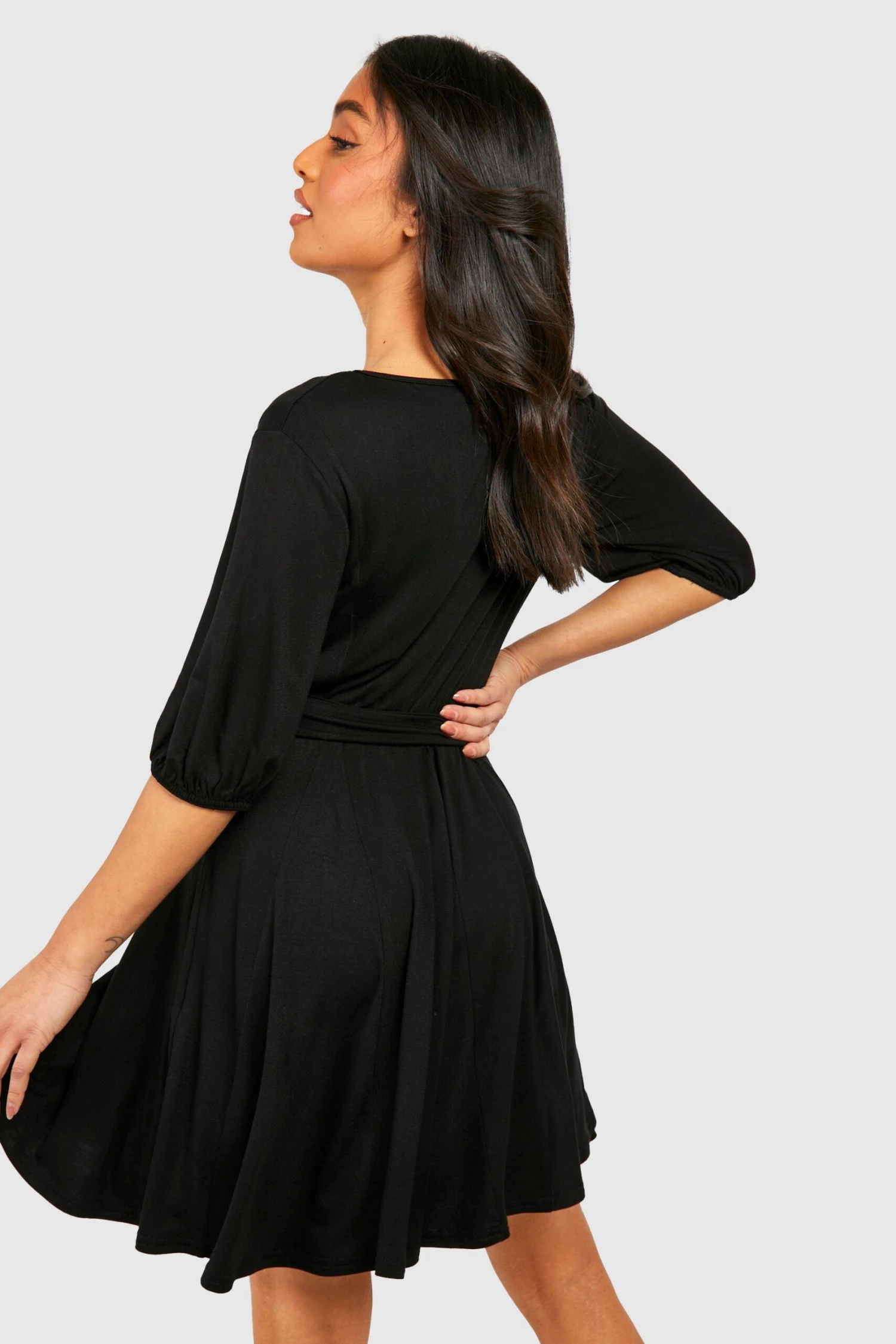 Petite - Robe Patineuse à Ceinture 4 Petite - Robe Patineuse à Ceinture – Image 2