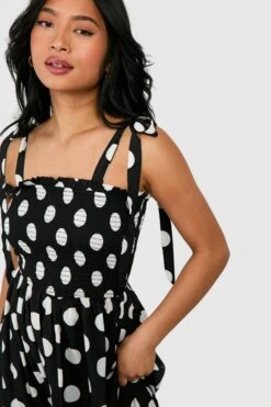 Petite - Robe Longue Froncée -BOOHO Kleidung Magasin gzz52961 black xl 3