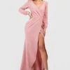 Robe Longue à épaules Dénudées -BOOHO Kleidung Magasin gzz53015 rose xl