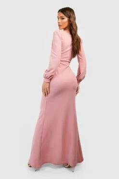 Robe Longue à épaules Dénudées -BOOHO Kleidung Magasin gzz53015 rose xl 1