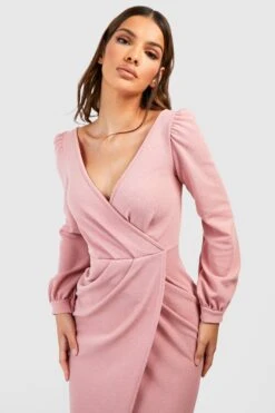 Robe Longue à épaules Dénudées -BOOHO Kleidung Magasin gzz53015 rose xl 2