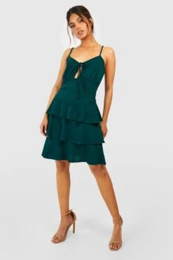 Robe à Volants -BOOHO Kleidung Magasin gzz53724 green xl 2