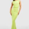 Robe Longue Moulante -BOOHO Kleidung Magasin gzz53786 lime xl