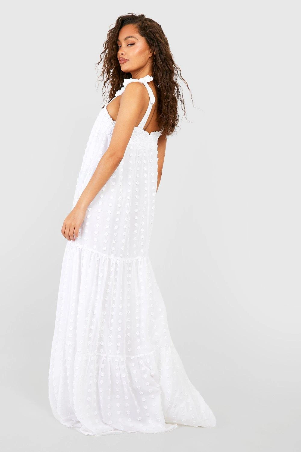 Robe Plumetis Nouée 4 Robe Plumetis Nouée – Image 2