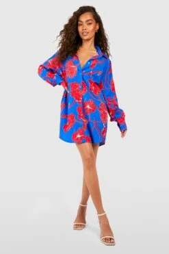 Robe Chemise Fleurie