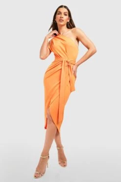 Robe Mi-longue Asymétrique