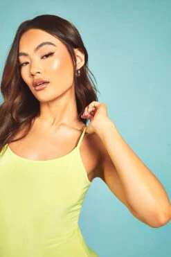 Robe Longue Basique -BOOHO Kleidung Magasin gzz55784 lime xl 3