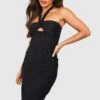 Tall - Robe Mi-longue Plissée à Découpe 2 Tall - Robe Mi-longue Plissée à Découpe -BOOHO Kleidung Magasin gzz58296 black xl