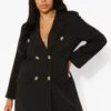 Grande Taille - Robe Blazer Oversize 1 Grande Taille - Robe Blazer Oversize -BOOHO Kleidung Magasin pzz06591 black xl