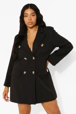 Grande Taille - Robe Blazer Oversize