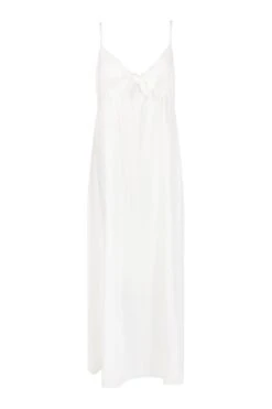 Grande Taille - Robe Longue Nouée à L'avant -BOOHO Kleidung Magasin pzz62614 ivory xl 2