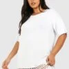 Grande Taille - Robe De Plage à Pompons -BOOHO Kleidung Magasin pzz70434 white xl