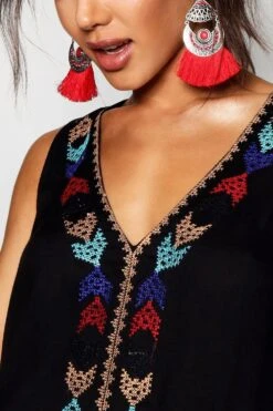 Robe D'été à Franges -BOOHO Kleidung Magasin szz88493 white xl 3